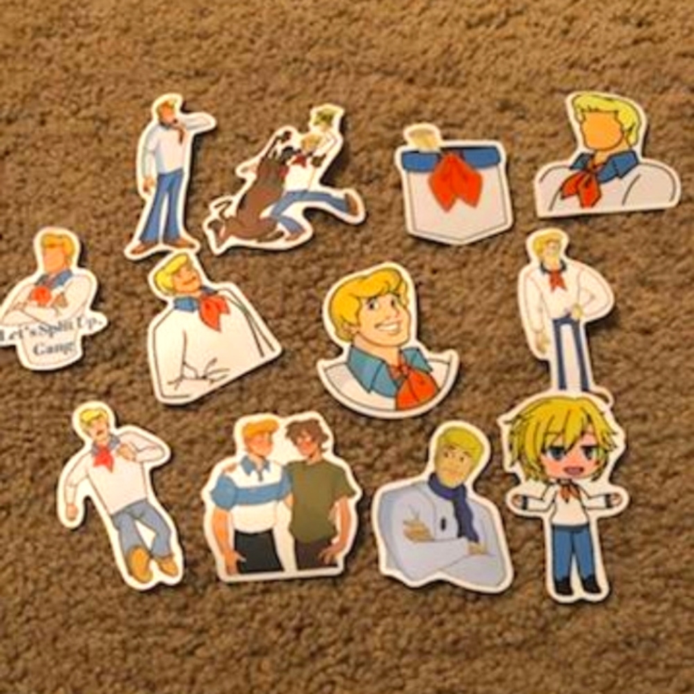 Freddy 3D stickers